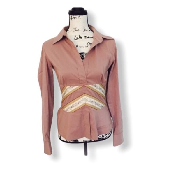 Laundry by Shelli Segal SZ S Pink shirt - Picture 1 of 3